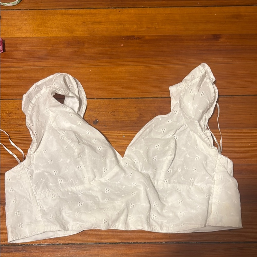 Marshalls White Bustier Tank Top